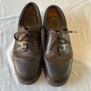 Dr. Marten Made In England Brown Leather Lace Up Oxford Size 9